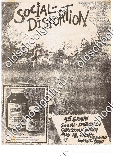 Social-Distortion-45-Grave-Christian-Death-at-the-Whisky-1981